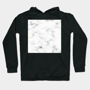 Girly Trendy white Marble watercolor modern art abstract Hoodie